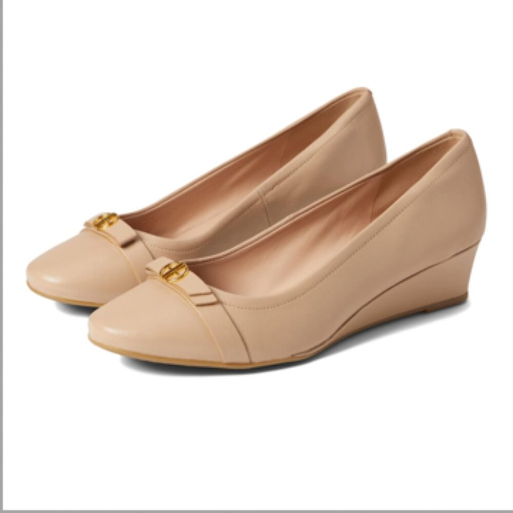 COLE HAAN Malta Wedge Platform / 10.5M / Brush Leather / NIB